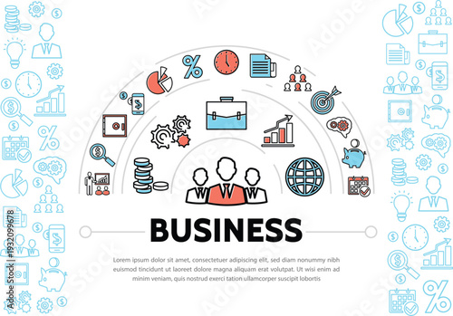 Business management and finance elements