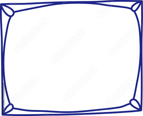 Border Hand Drawn Doodle Frame