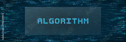 Digital Algorithm Concept for Machine Learning and Artificial Intelligence Data Processing