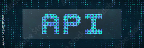 Abstract API text for software connectivity and data integration in cloud computing