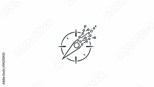 Sewing Scissors Cutting Fabric Quickly.