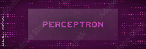 Perceptron Artificial Intelligence Neural Network Model for Deep Learning Education