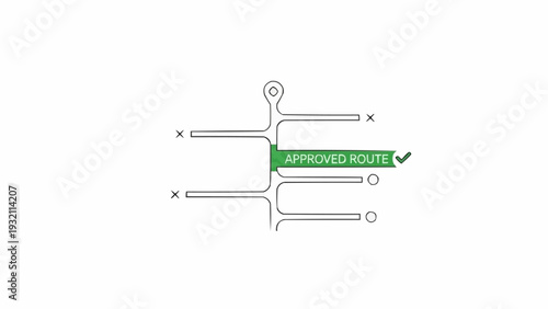 Simple Minimalist Green Checklist Diagram.