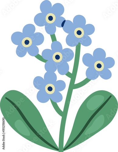 Forget Me Not Stem