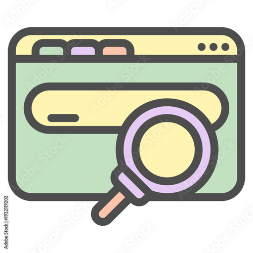 Search engine illustration