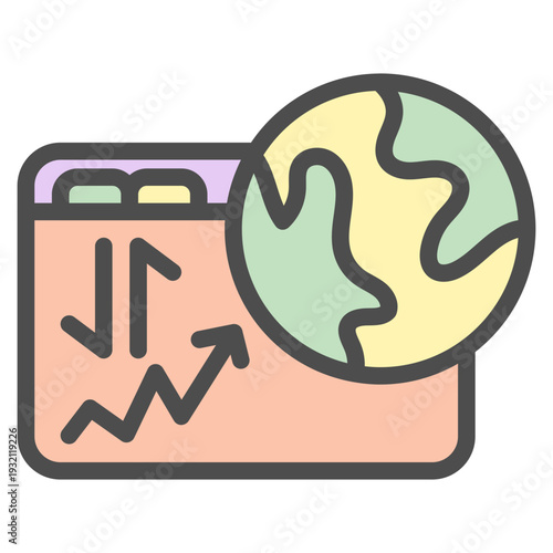 Web traffic illustration