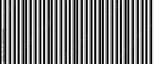 Barcode icon. Barcode vector icon. Simple fake bar code. Bar code for web design. Barcode product distribution icon. Vector illustration isolated on white background.