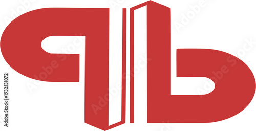 The sleek, bold design utilize negative space to convey a sense of growth and stability, making it ideal for real estate, construction, architectural firms, or financial corporate branding.