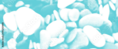 Blue and white water ripples light surface overlay background. 3d clear ocean surface pattern with reflection effect backdrop. Marble desaturated texture.