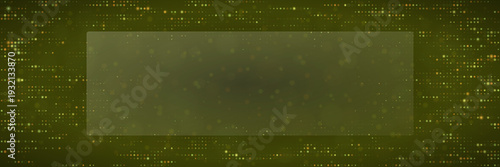 Cybersecurity Data Encryption Background with Glowing Digital Grid and Transparent Text Box Overlay