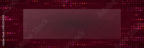 Cybersecurity Data Breach Visualization Background with Digital Glitch and Pixelated Red Grid