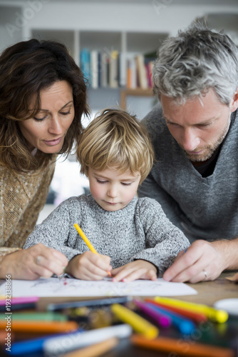 Wallpaper Mural Family Bonding Through Creative Home Activities: Art and Education with Children Torontodigital.ca