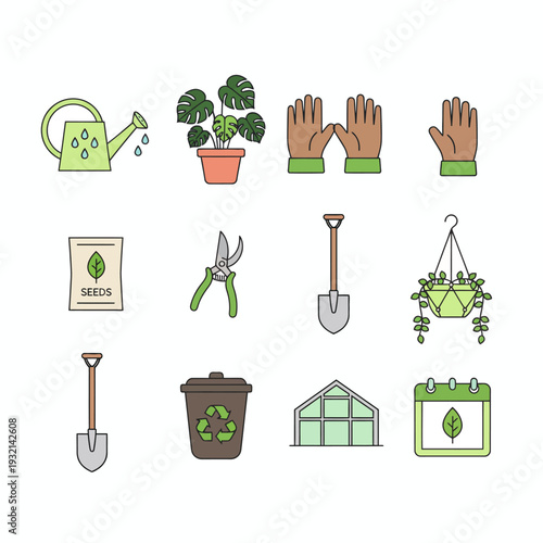 Modern Flat Vector Icon Collection for Business Operations, Data Management, Security, Communication, and Administrative Tasks – Essential Symbols for Corporate Efficiency and Digital Platforms
