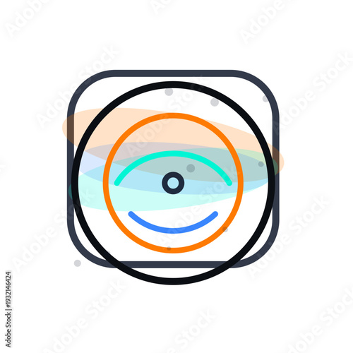 Alert Notification Pulse premium telehealth line icon healthcare welln