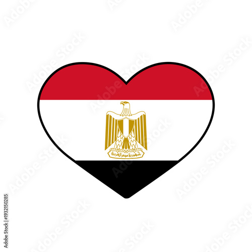 Free Download Heart with the Egypt flag
Vector heart with the flag on a white background - GFXLoad