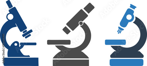 Laboratory Microscope Scientific Research Icon