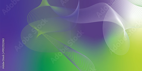 Moody dark gradient backdrop with grainy noise texture in yellow green and navy blue shades, luminous vibrant highlights, ideal for header, poster, banner, wallpaper design