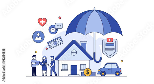 Comprehensive Insurance Coverage for Home Car and Health.