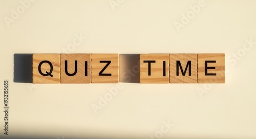 Quiz Time Using Wooden Blocks for Fun Learning and Engagement