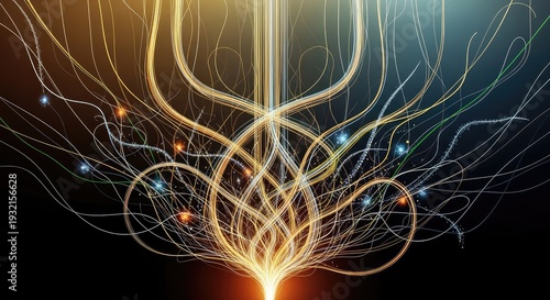 abstract fractal background