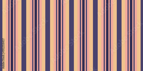 Elegant vertical stripes in muted peach and deep purple create a sophisticated, timeless pattern. Perfect for textile design, website backgrounds, or stationery.