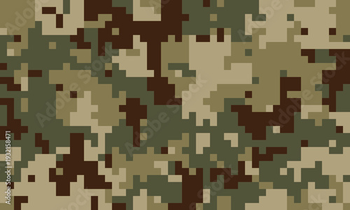Extreme hunting soldier swatch. Hiking creative uniform pattern. Camouflage combat race cover.