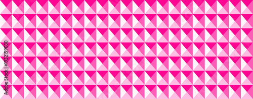 Abstract geometric pink and white triangle pattern.  Modern, vibrant design ideal for backgrounds, websites, presentations, and textile prints.  Creates a feeling of energy and sophistication.