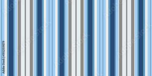 Abstract seamless pattern of vertical stripes in calming blues and grays. Perfect for backgrounds, website design, textile prints, and packaging.  Evokes serenity and modern simplicity.