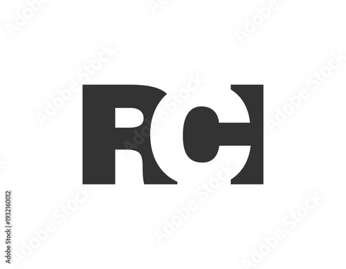 RCI logo design. Initial letter R C I bold font style for tech startups, consulting, corporate branding. Creative company name, headlines typography identity, trendy logotype.