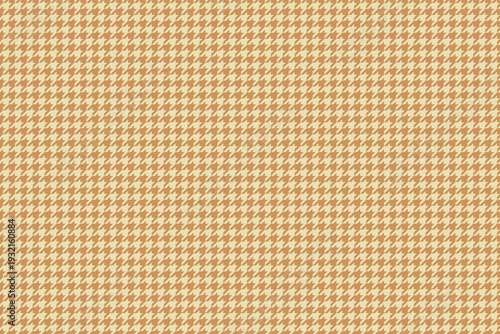 Elegant beige and tan houndstooth pattern.  Perfect for textile design, fashion, backgrounds, or website textures.  This classic yet versatile image offers a sophisticated aesthetic.