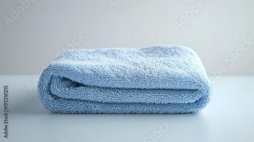 Folded microfiber cloth with fine soft texture