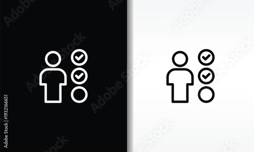 Task Done Vector, Icon Or Logo Sign Isolated Symbol Illustration