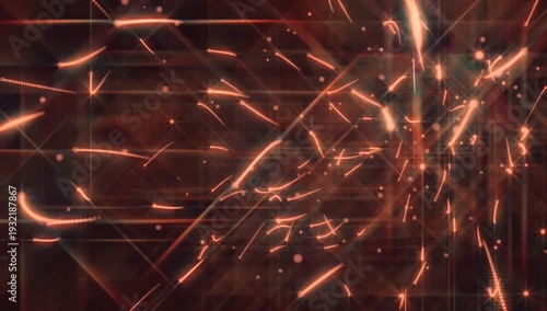 fireworks in the night sky