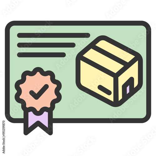 Certificate illustration