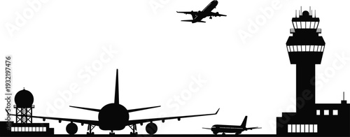 Black silhouette vector illustration of a young baby or toddler sitting on the floor looking up for parenting childhood growth and family concept icon.