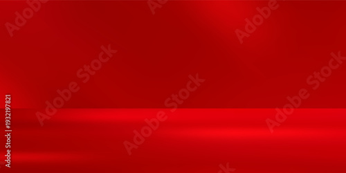Beams of spotlight on a red background