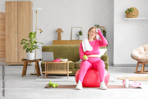 Young troubled overweight w...