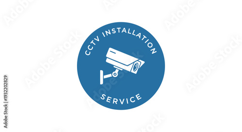 CCTV Security Camera Installation Service Logo.