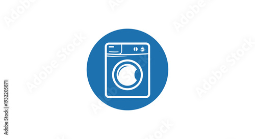 Washing Machine Icon.