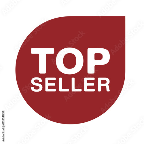 A red badge displaying the text top seller in white lettering
