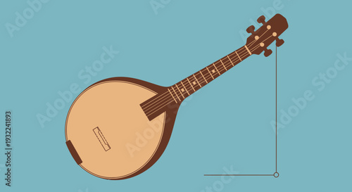 Mandolin Musical Instrument Stringed Fretted.