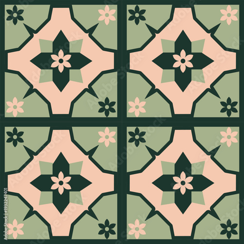 beautiful tile designs cause nice patchwork which are suitable for flooring of beautiful houses rooms halls cafes hotels and other architectures and they can be fore textile design such as clothing as