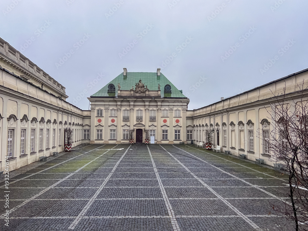 Fototapeta premium The Tin-Roofed Palace in Warsaw, Poland