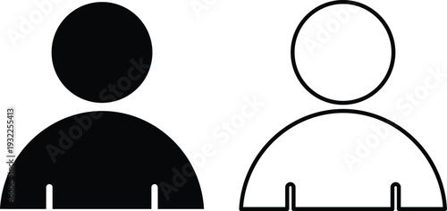 Black and white silhouette representing two people side by side person silhouette black white outline