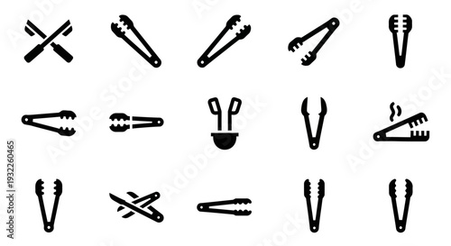 Collection of various nail care tools arranged neatly on a clean white background from a top-down viewpoint.