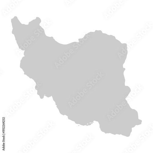 iran country region map design
