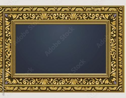 Wallpaper Mural vintage photo frame isolated background generative ai Torontodigital.ca