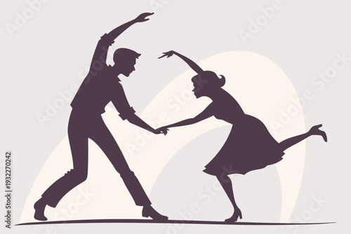 ballet dancers silhouette