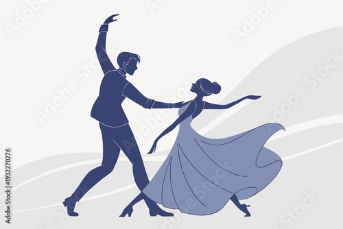 couple dancing tango