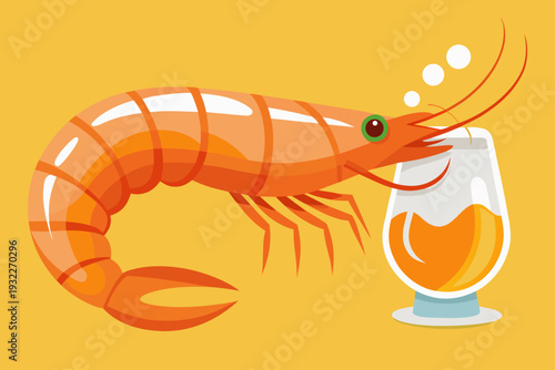 crayfish and beer